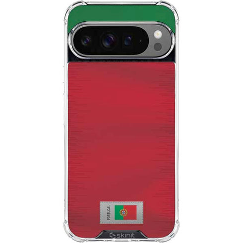 Portugal Soccer Flag Google Pixel 10 Pro Clear Case